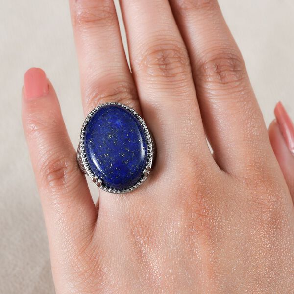 Lapislazuli Ring - 26 ct. image number 2