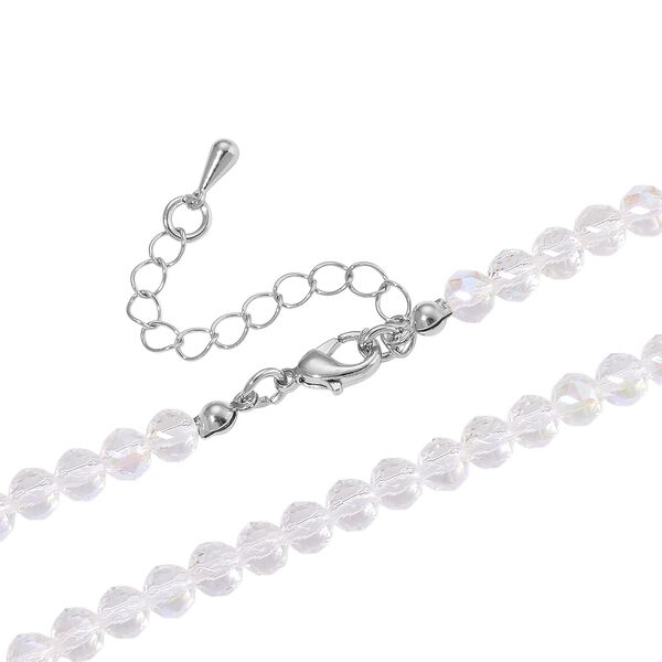 Wei&szlig;er Magie Farbe Kristall Schmuckset image number 6