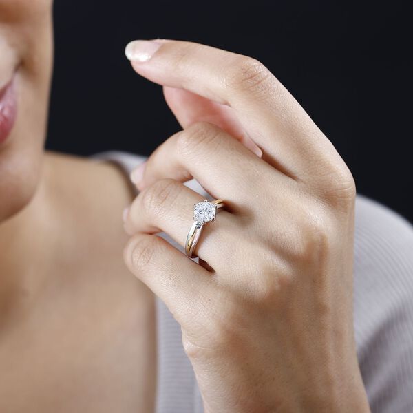 Moissanit Ring - 0,97 ct. image number 9