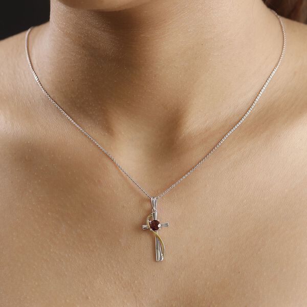 Mosambik Granat Anhänger - 0,63 ct. image number 3