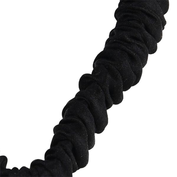 LA MAREY 2er-Set Scrunchies aus 19mm 100% Maulbeerseide, Schwarz image number 5