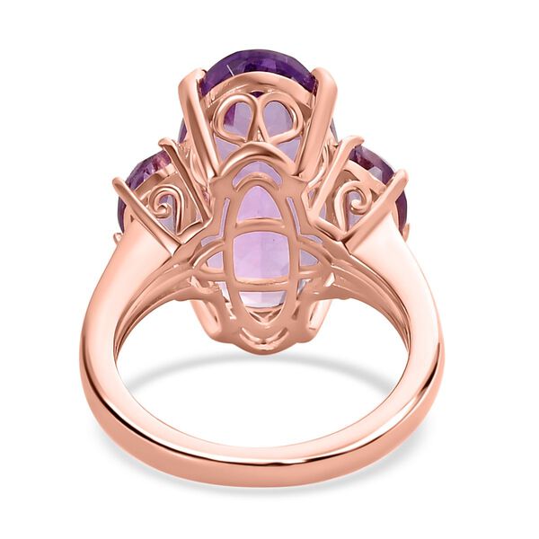 Bold Rose de France Amethyst Ring image number 6