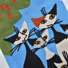 Besticktes Kissenbezug mit Reißverschluss, Katzen image number 3