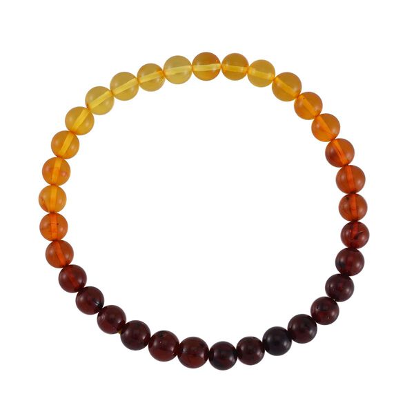 Natürliches Baltisches Bernstein Armband ,Flexibel image number 3