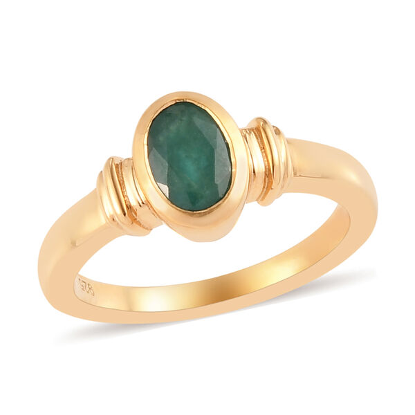 Grandidierit Ring 925 Silber vergoldet  ca. 0,77 ct image number 4