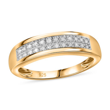 Wei&szlig;er Diamant-Ring - 0,20 ct.