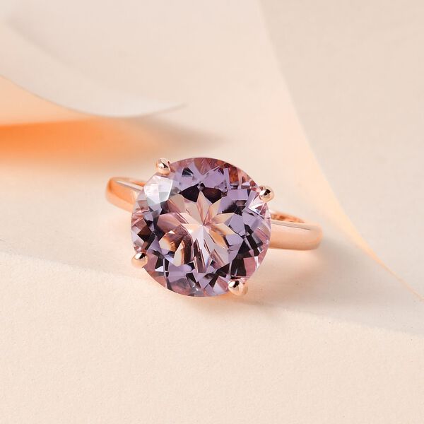 Rose De France Amethyst Ring - 5,59 ct. image number 2