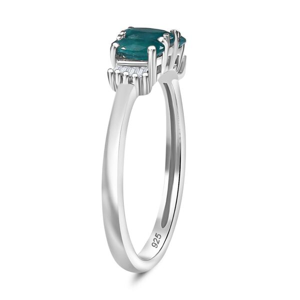 AAA Grandidierit und Diamant Ring - 0,73 ct. image number 5