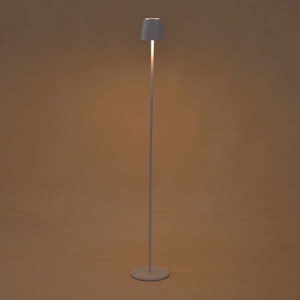 Kabellose Stehlampe mit Touch-Steuerung, Weiß, 18x118 cm image number 12