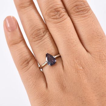 AAA Lab Grown Alexandrit Ring 417 Gold (Gr&ouml;&szlig;e 20.00) ca. 2.50 ct