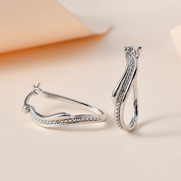 Diamant Creolen image number 2