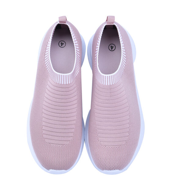 Sportliche Slip-On-Sneaker, Gr&ouml;&szlig;e 36, Rosa image number 4