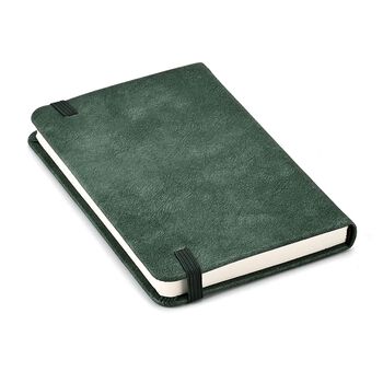 LIVMORE 3er-Set Notizbuch A6 und A5 mit Stift, 22,8x22,2x4cm, Gr&uuml;n