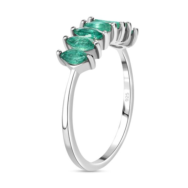 AA Smaragd Ring - 0,98 ct. image number 5