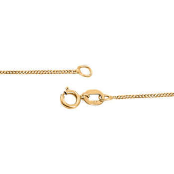 Verstellbare Panzerkette, ca. 50 cm, 585 Gold