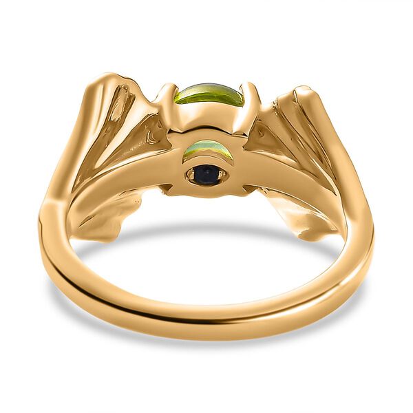 GP Italian Garden Collection -  AA Nat&uuml;rlicher Peridot Ring, ca. 1,70 ct. image number 6