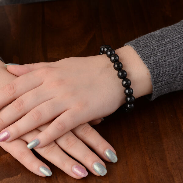 Shungit flexibel Armband ca. 18-19 cm lange 137.50 ct image number 3