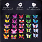 25er LED-Set aus mehrfarbigen Schmetterlingen image number 11