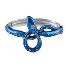 Weißer Kristall Armreif ca. 18 cm