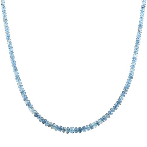 Rhapsody AAAA Santamaria Aquamarin Halskette ca. 45 cm 950 Platin ca. 60,00 ct. image number 0
