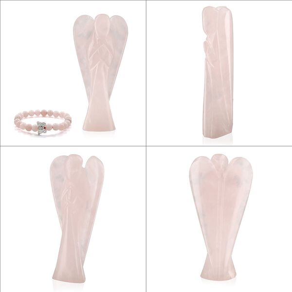 Handgefertigtes Rosenquarz-Geschenkset image number 6