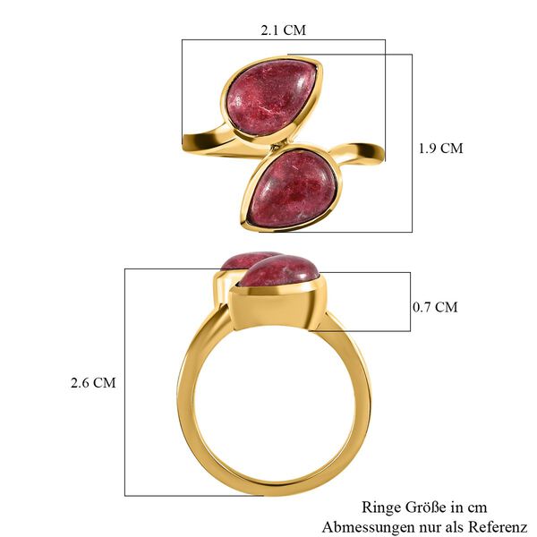 Norwegischer Thulit-Ring - 5,07 ct. image number 7