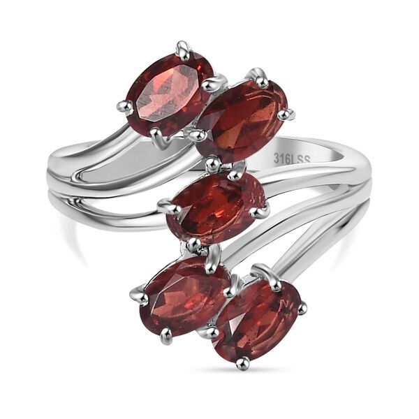 Roter Granat-Ring - 2,85 ct.