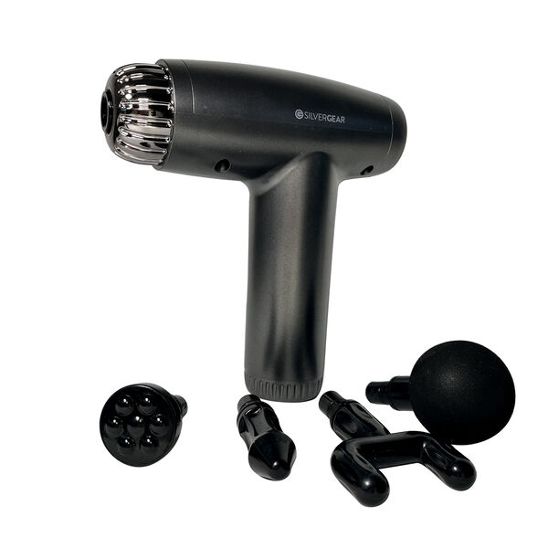 Silvergear Massagepistole, schwarz image number 2