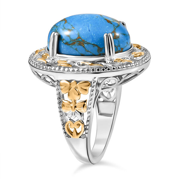 Blaues T&uuml;rkis Schmuckset - 40,86 ct. image number 4