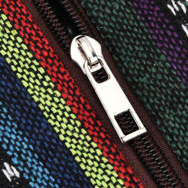 Crossbody-Tasche mit Einhorn, 3 Rei&szlig;verschlussf&auml;cher, verstellbarer Schultergurt (ca. 120 cm), 21x28 cm, Mehrfarbig image number 6