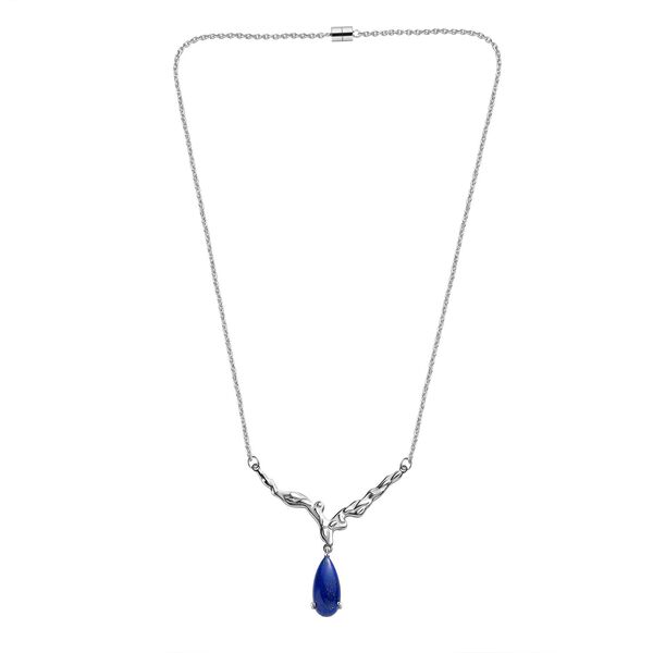 Lapislazuli Halskette, 45 cm - 6 ct. image number 4