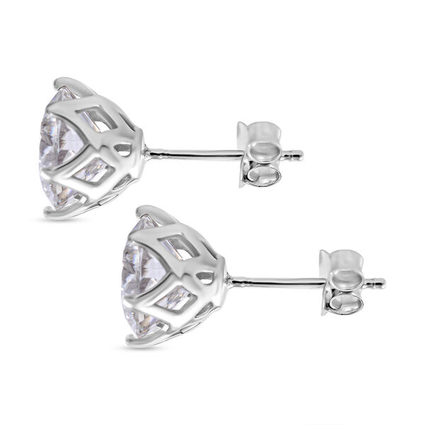 Moissanit Ohrringe - 4,24 ct. image number 3