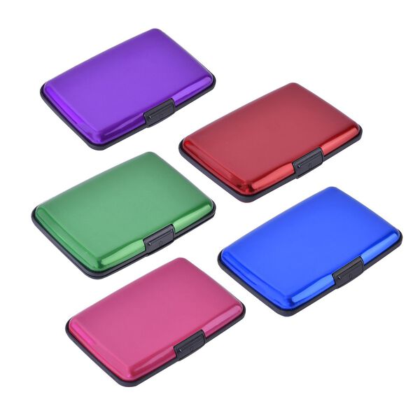 5er Set - RFID gesch&uuml;tzte Aluminium-Kartenh&uuml;llen, einfarbig image number 10