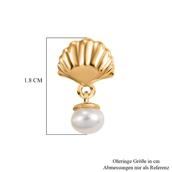 S&uuml;&szlig;wasser Perle-Ohrringe image number 6