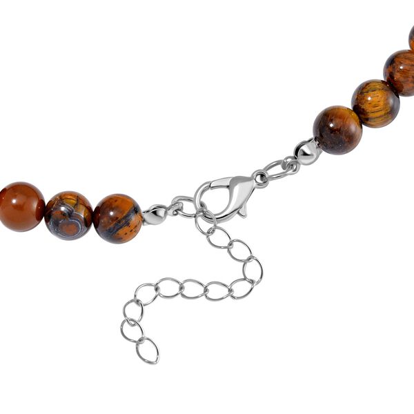 Tigerauge Halskette, 45 cm - 330 ct. image number 4