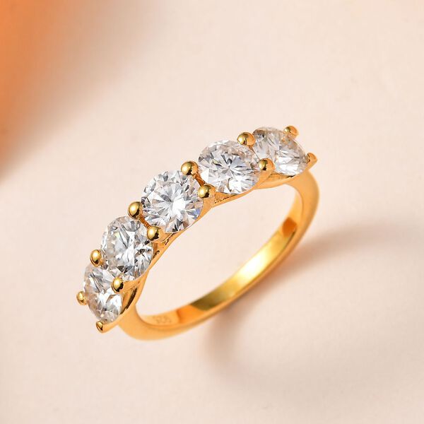 Moissanit Ring - 2 ct. image number 1