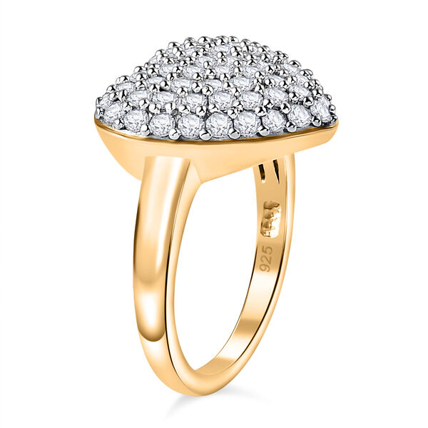 Moissanit Herz Ring - 1,84 ct. image number 5