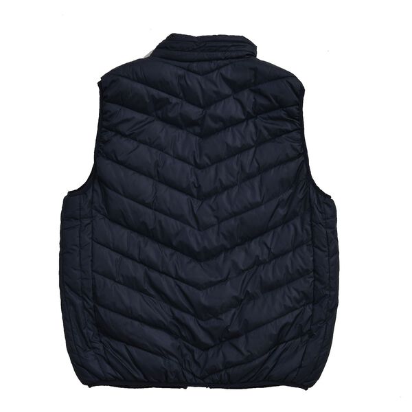 Beheizbare Weste mit 4 Heizzonen, inkl 5000Mah Solar Powerbank, Dunkelblau image number 2