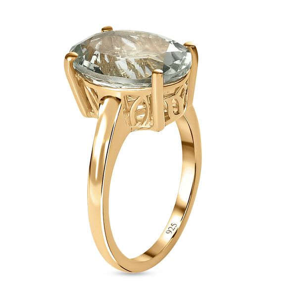 Prasiolith-Ring - 5,43 ct. image number 5