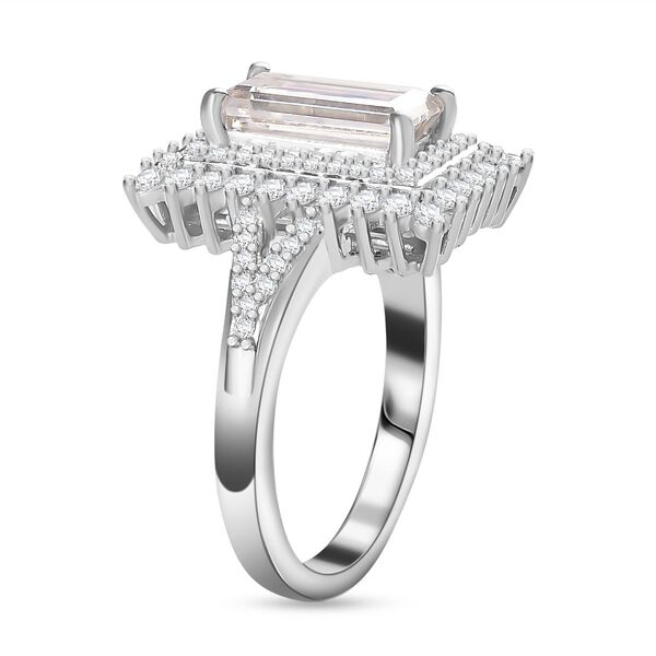 Moissanit Ring - 2,98 ct. image number 7