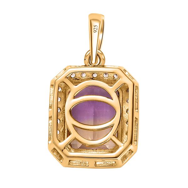 AAA Ametrin und Zirkon Anhänger - 5,41 ct. image number 5