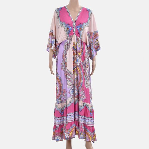 Luftiges Kleid, Einheitsgröße, pink image number 0