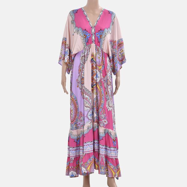 Luftiges Kleid, Einheitsgr&ouml;&szlig;e, pink