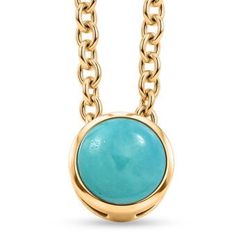 D'Joy Sleeping Beauty T&uuml;rkis Schmuckset ca. 50 cm 925 Silber 750 Vergoldet und Edelstahl 750 Vergoldet ca. 0,45 ct.