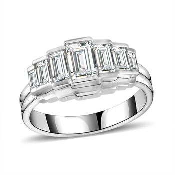 Moissanit Ring - 1,48 ct.