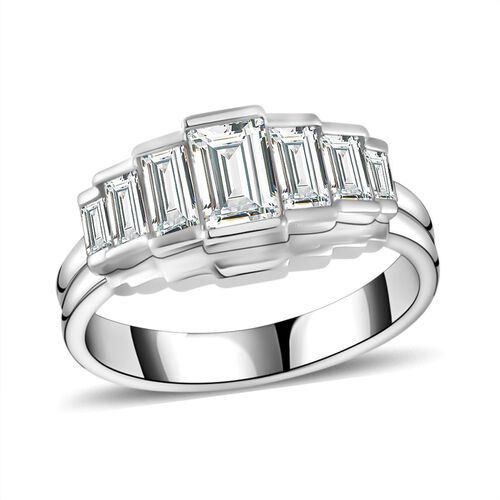 Moissanit Ring - 1,48 ct. image number 0