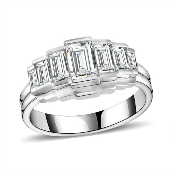 Moissanit Ring - 1,48 ct.