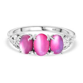 Ring 925 Silber rhodiniert (Größe 17.00) ca. 1,96 ct