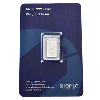 Lebensbaum Barren in 999 Silber, 1g