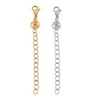 Reiner Edelstahl rhodiniert, Reiner Edelstahl vergoldet Schmuckset ca. 6,30g